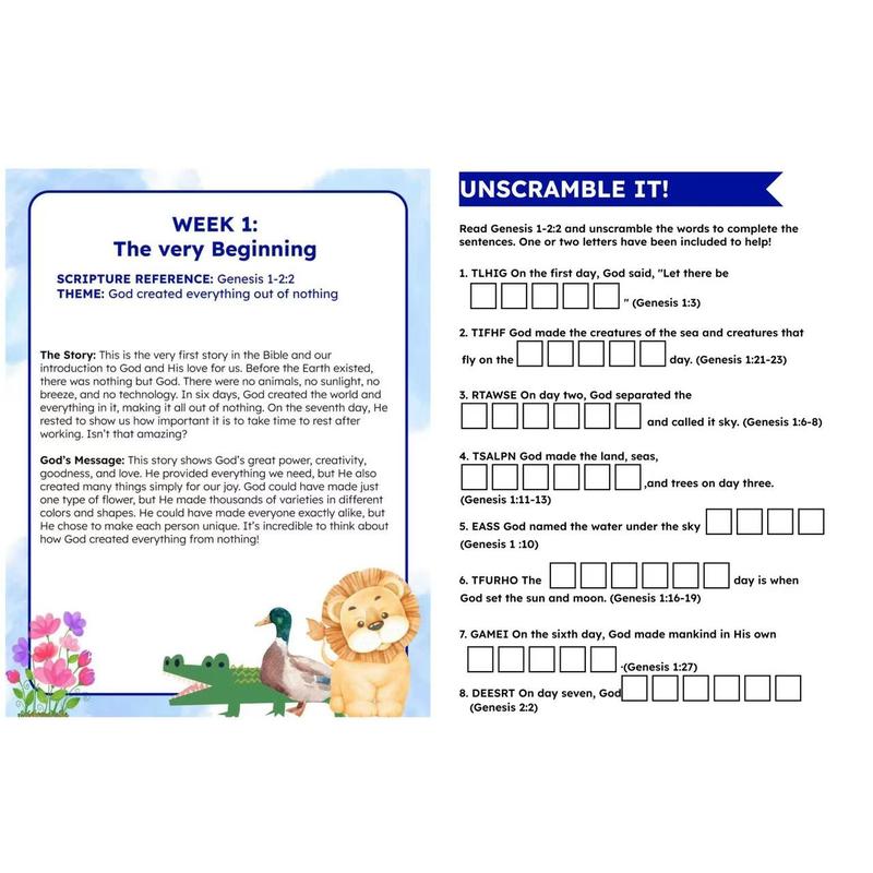 CloudRest Bible Work Study Book